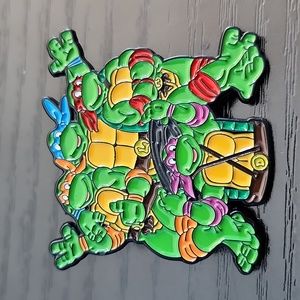 TMNT Teenage Mutant Ninja Turtles Inspired Enamel Pin